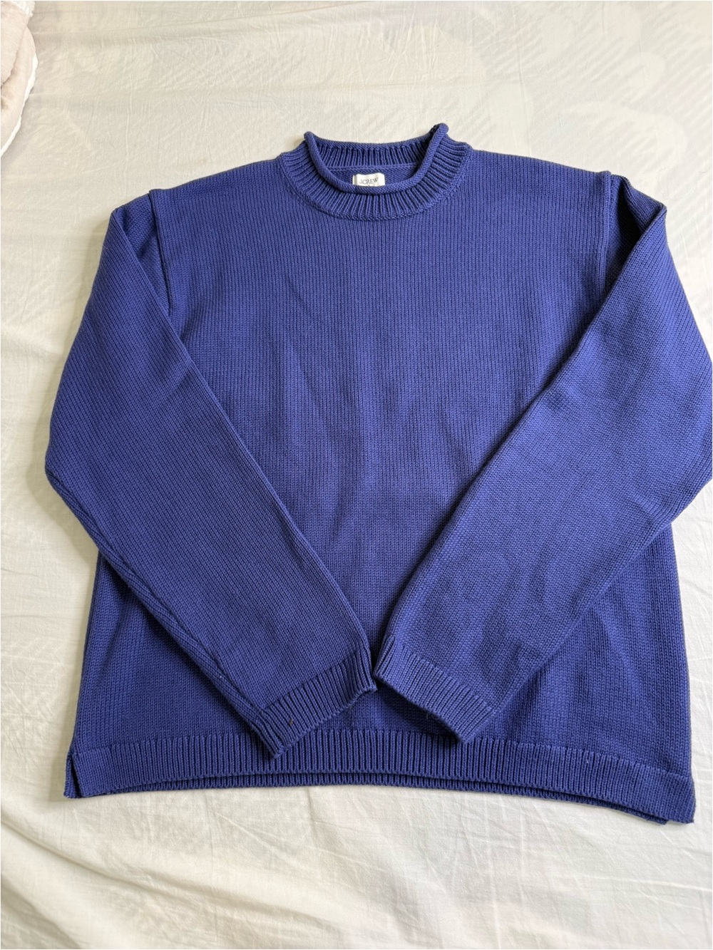 Classic Crewneck women’s  Sweater in Deep Purple